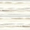 Lillian August Horizon Stripe Peel & Stick Wallpaper - Sand Dunes