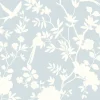 Lillian August Mono Toile Peel & Stick Wallpaper - Hampton Blue