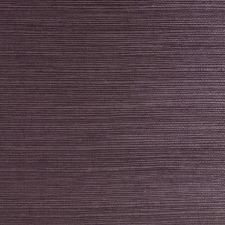 Lillian August Natural Textured Wallcoverings Grasscloth - Deep Plum