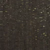 Lillian August Natural Textured Wallcoverings Cork - Espresso & Metallic Gold