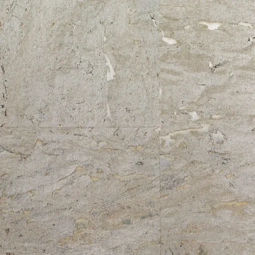 Lillian August Natural Textured Wallcoverings Cork - Metallic Silver & Gray