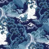Madcap Cottage Old Peking Peel & Stick Wallpaper - Navy Blue