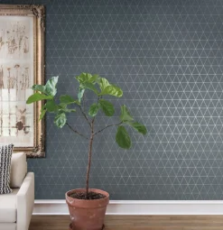MAG1086 54" Magnolia Home Commercial Wallpaper Keystone - Reservoir