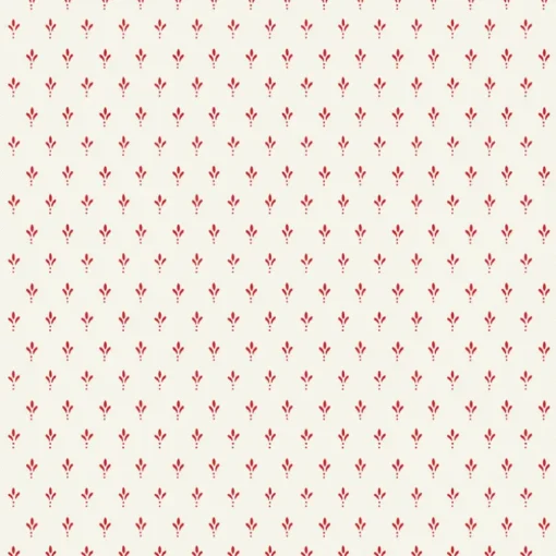 Magnolia Home Charm Wallpaper - Red & White