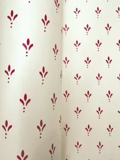 Magnolia Home Charm Wallpaper - Red & White