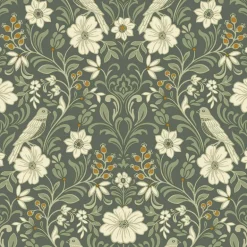 Magnolia Home Colette Wallpaper - Olive