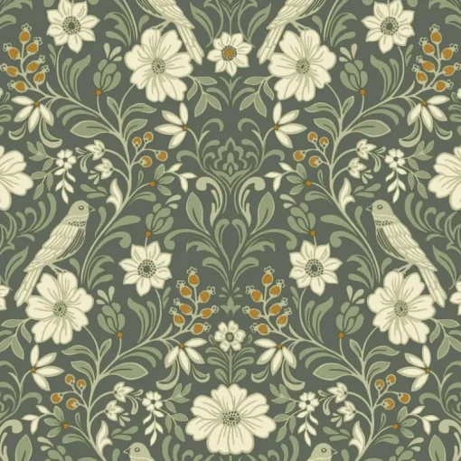 Magnolia Home Colette Wallpaper - Olive