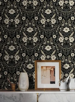 Magnolia Home Colette Wallpaper - Black