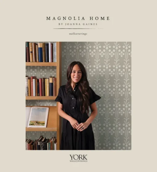 Magnolia Home Colette Wallpaper - Olive