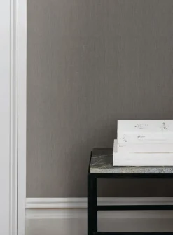 Magnolia Home Crosshatch String Wallpaper - Dark Grey