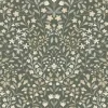 Magnolia Home Garden Terrace Wallpaper - Olive