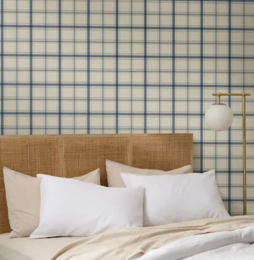 Magnolia Home Hunter Wallpaper - Blue