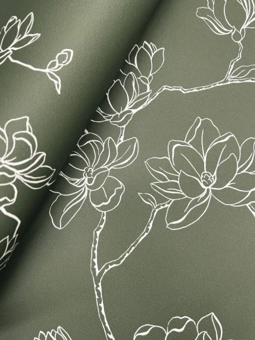 Magnolia Home Magnolia Branches Wallpaper - Pine