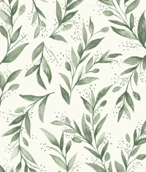 Magnolia Home Olive Branch Peel & Stick Wallpaper - Olive Grove