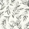 Magnolia Home Olive Branch Peel & Stick Wallpaper - Charcoal