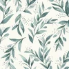 Magnolia Home Olive Branch Peel & Stick Wallpaper - Teal