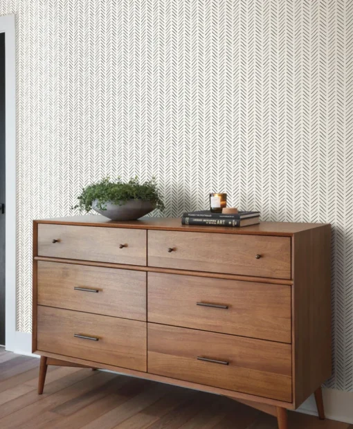 Magnolia Home Pick Up Sticks Peel & Stick Wallpaper - Black & White