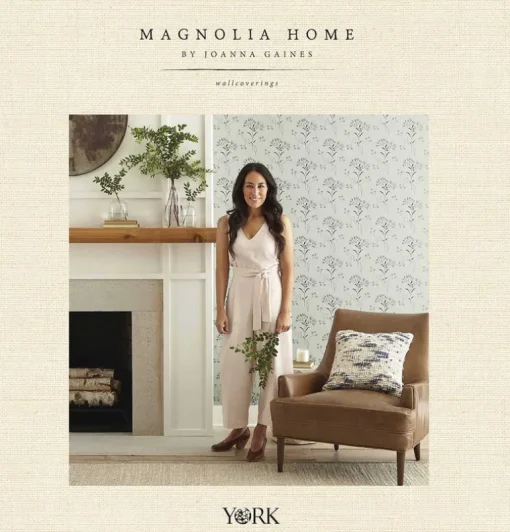 Magnolia Home Plaster Finish Wallpaper - Blanc de Blanc