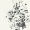 Magnolia Home Tea Rose Peel & Stick Wallpaper - Black & White