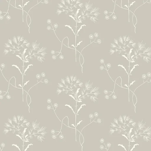 Magnolia Home Wildflower Wallpaper - Light Grey