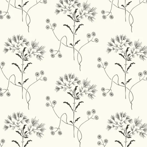 Magnolia Home Wildflower Peel & Stick Wallpaper - Black & White