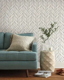 Magnolia Home Willow Wallpaper - Grey