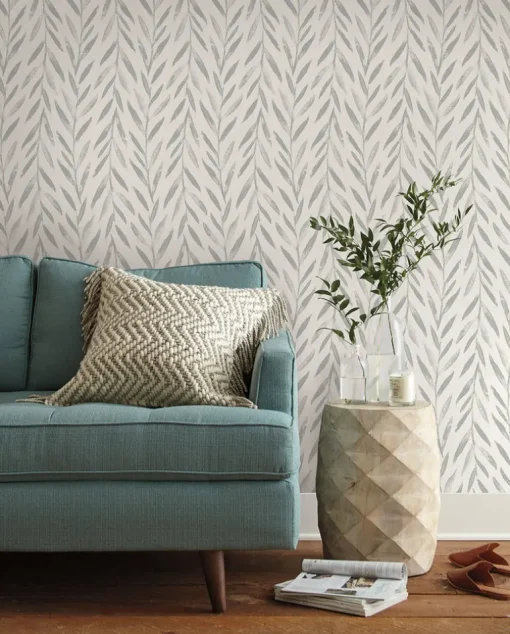 Magnolia Home Willow Wallpaper - Grey