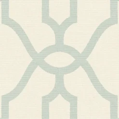 Magnolia Home Woven Trellis Wallpaper - Eggshell Blue