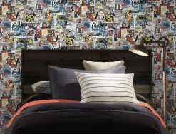 Marvel Comic Book Pow! Wallpaper - Multi Color