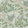 Mediterranean Eden Retreat Wallpaper - Green