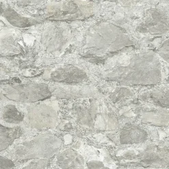 Mediterranean Field Stone Wallpaper - Gray