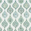 Mediterranean Marketplace Motif Wallpaper - Green