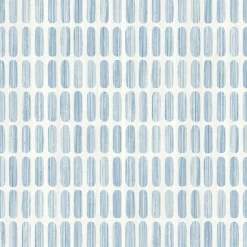 Mediterranean Petite Pergola Wallpaper - Blue