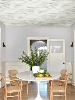 Mediterranean Plein Air Wallpaper - Gray