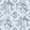 Mediterranean Quartet Wallpaper - Blue