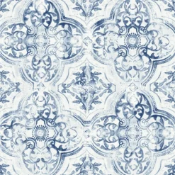 Mediterranean Quartet Wallpaper - Blue