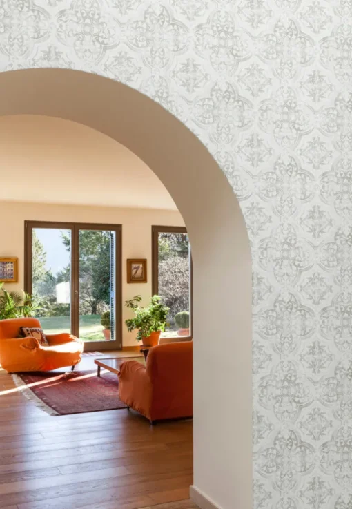 Mediterranean Quartet Wallpaper - Brown