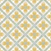 Mirth Studios Mimi Quilted Floral Peel & Stick Wallpaper - Yellow