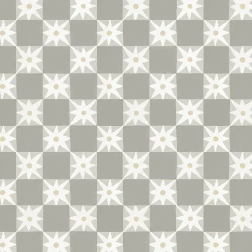 Mirth Studios Stardust Checkerboard Peel & Stick Wallpaper - Warm Grey