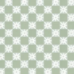 Mirth Studios Stardust Checkerboard Peel & Stick Wallpaper - Green
