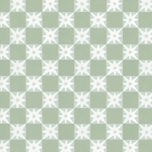 Mirth Studios Stardust Checkerboard Peel & Stick Wallpaper - Green