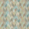 Missoni Home Betulle Wallpaper - Blue & Brown