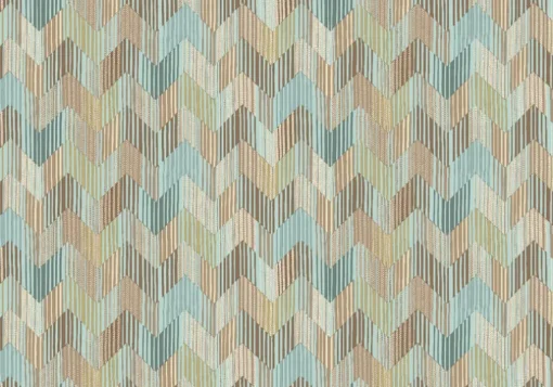 Missoni Home Betulle Wallpaper - Blue & Brown