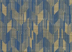 Missoni Home Birch Wallpaper - Blue & Gold