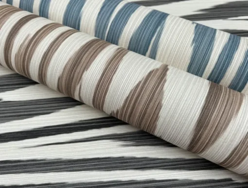 Missoni Home Flamed Zig Zag Wallpaper - Black & Cream