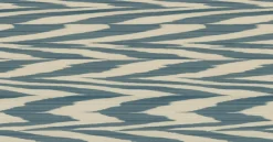 Missoni Home Flamed Zig Zag Wallpaper - Blue & Cream