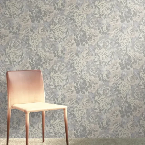 Missoni Home Flower Pot Wallpaper - Grey