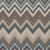 Missoni Home Happy Zig Zag Wallpaper - Green & Brown