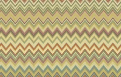 Missoni Home Happy Zig Zag Wallpaper - Gold