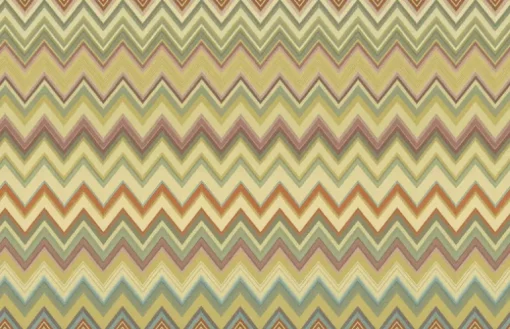 Missoni Home Happy Zig Zag Wallpaper - Gold